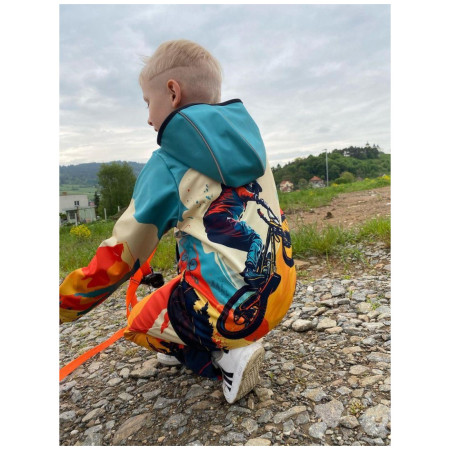 Geacă softshell copii WAMU Mountain Bike