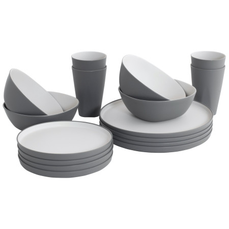 Set vase Outwell Gala 4 Person Dinner Set gri