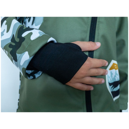 Geacă softshell copii WAMU Khaki