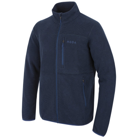 Hanorac bărbați MOOA Velmo fleece 210 albastru navy