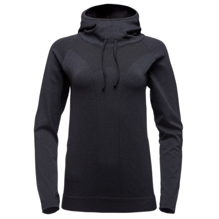 Hanorac funcțional de damă Black Diamond Crux Hoody negru