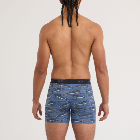 Boxeri Saxx Quest Quick Dry Mesh Boxer Brief Fly