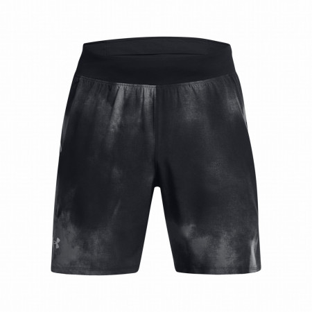 Pantaloni scurți bărbați Under Armour LAUNCH ELITE 7'' PRT SHORT negru/gri