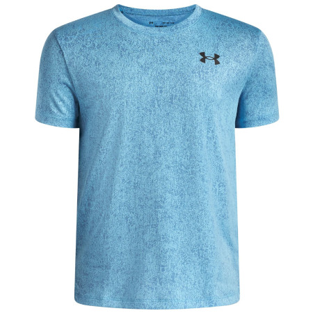 Tricou funcțional copii Under Armour UA Tech Tee Pixelate Fresco Blue