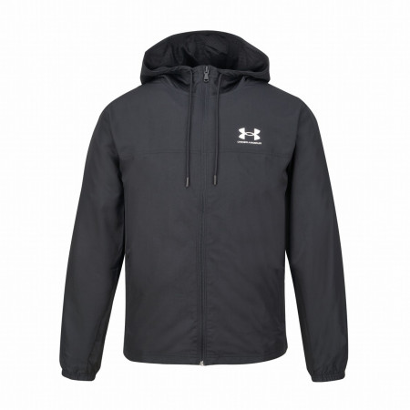 Geacă bărbați Under Armour Rival Wvn Windbreaker negru Black/Black/White
