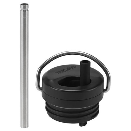 Capac de rezervă Klean Kanteen Wide Twist Straw Cap negru
