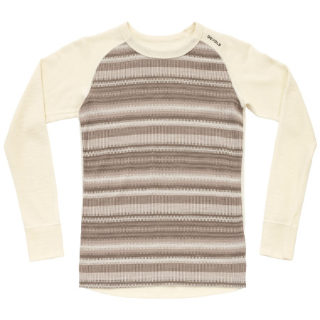 Tricou funcțional femei Devold Signature Merino 230 Shirt Wmn bej RAW WHITE