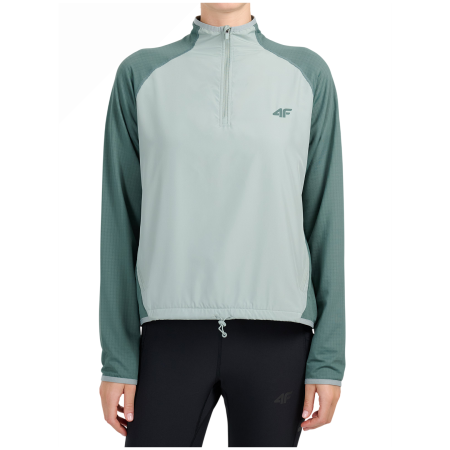 Hanorac funcțional de damă 4F Sweatshirt Fnk F0908 verde/verde deschis Teal