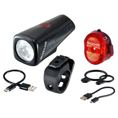 Lumină față / spate Sigma Buster 150 + Nugget II. Flash