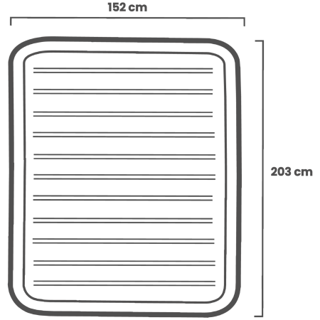 Saltea gonflabilă Intex Queen Dura-Beam Classic 64765