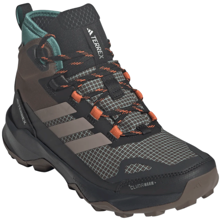 Încălțăminte turistică femei Adidas Skychaser Ax5 Mid Gtx Clima W verde/maro EARSTR/TRABRN/PURTEA
