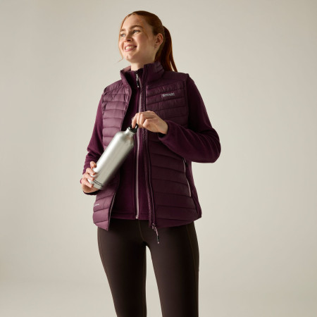 Vestă femei Regatta Womens Leedre Hybrid B/W