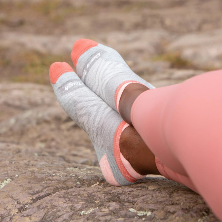 Șosete femei Darn Tough W Run No Show Tab Ultra-Lightweight With Cushion