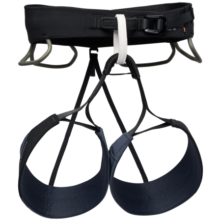 Ham de alpinsim bărbați Black Diamond M Solution Harness negru Carbon