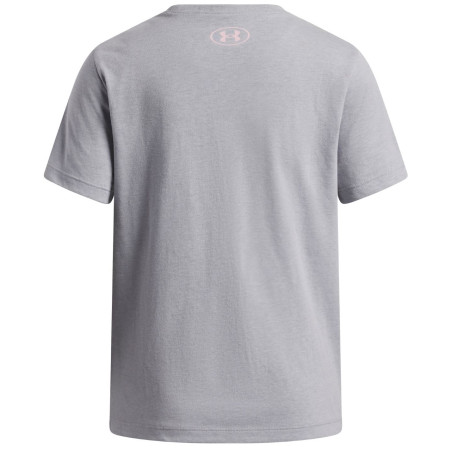 Tricou funcțional copii Under Armour UA G Varsity SS Mod Gray Light Heather