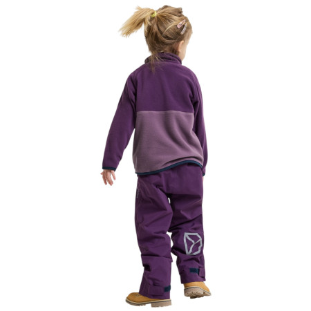 Hanorac copii Didriksons Monte Kids Half Bu 6 Northen Purple