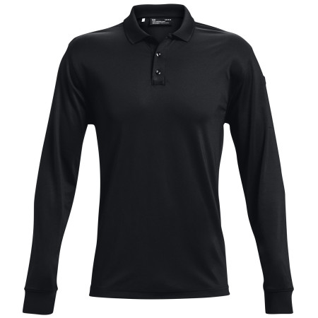 Tricou bărbați Under Armour Tac Performance Polo LS 2.0 negru