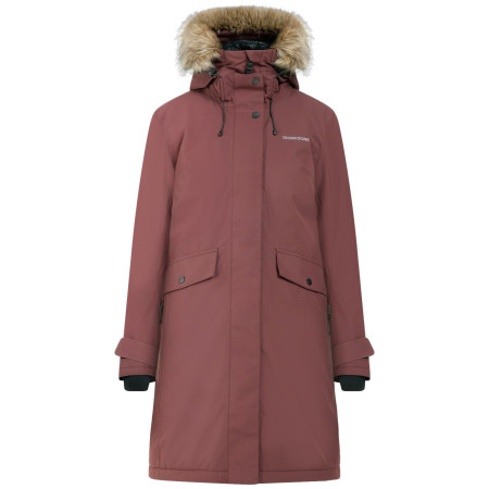 Geacă de iarnă tip parka femei Didriksons Erika Wns Parka 3 vișiniu Old rust
