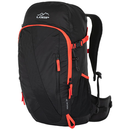 Rucsac turistic Loap Aragac 26 negru/roșu Black