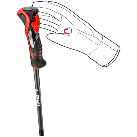 Bețe de schi Leki Airfoil 3D