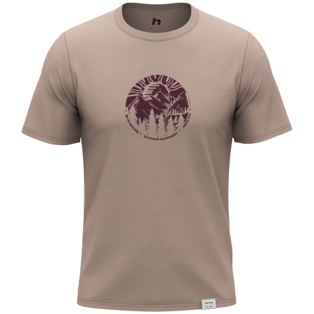 Tricou bărbați Hannah Luke gri greige