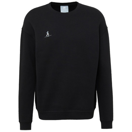 Hanorac bărbați Mammut Mammut Base ML Crew Neck Men Ski Tour negru black