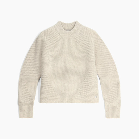 Bluză femei Royal Robins W Rockcraft Mock Neck bej Soapstone HTR