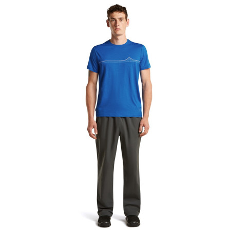 Tricou bărbați Icebreaker Men Merino 150 Tech Lite SS Tee Range Stripes