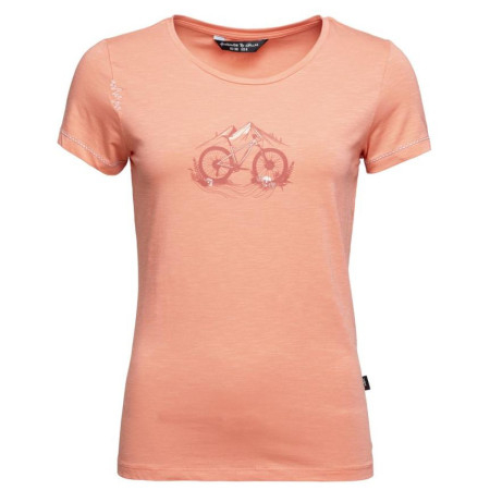 Tricou femei Chillaz Gandia Mountainbike Flowers portocaliu/ coral