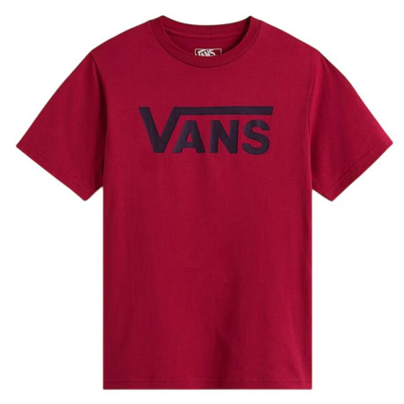 Tricou copii Vans Classic roșu Bordeaux