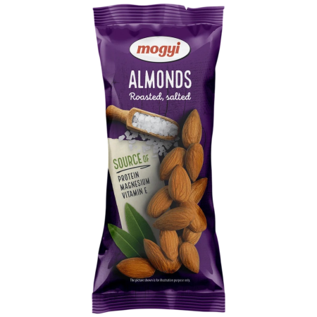 Mix de nuci Mogyi Migdale prăjite și sărate 70g
