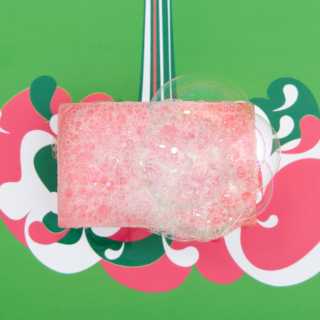 Gel de duș Totally Solid Solid Shower Gel - Mint & Grapefruit