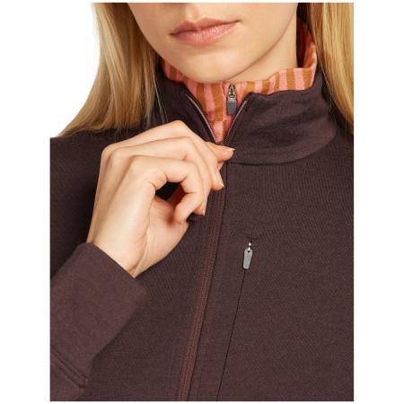 Hanorac funcțional de damă Icebreaker Women Merino 260 Quantum IV LS Zip