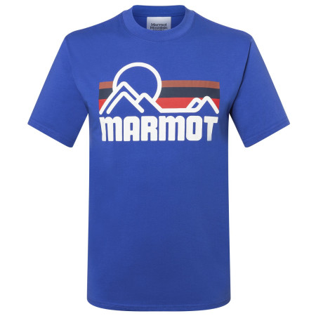 Tricou bărbați Marmot Coastal Tee SS albastru