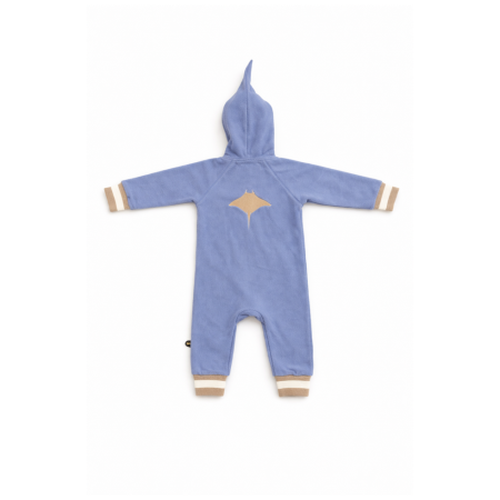 Salopetă copii DucKsday Polar Fleece Twin/Blue
