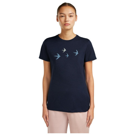 Tricou femei Icebreaker Women Merino 150 Tech Lite SS Tee Bird Transit