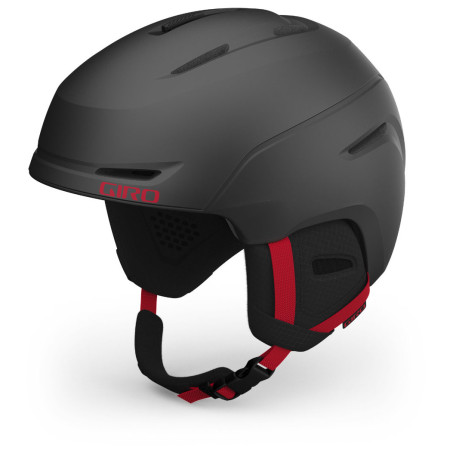 Cască de schi copii Giro Neo Jr. gri/roșu