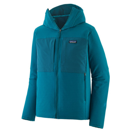 Geacă bărbați Patagonia M's R2 TechFace Hoody albastru Glacial Blue