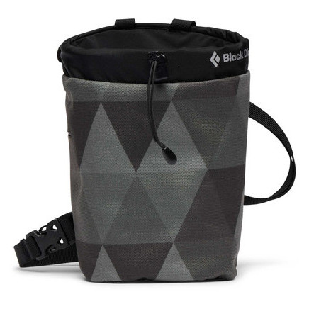 Săculeț pentru magneziu Black Diamond Gym Chalk Bag S/M gri