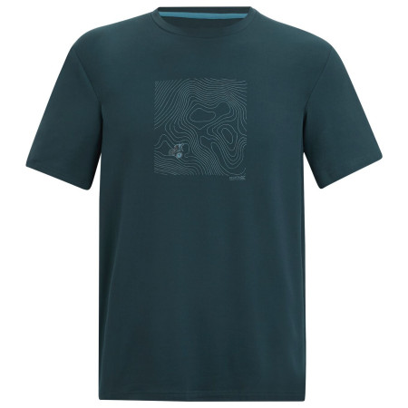 Tricou bărbați Regatta Fingal Stretch albastru închis Night Sky