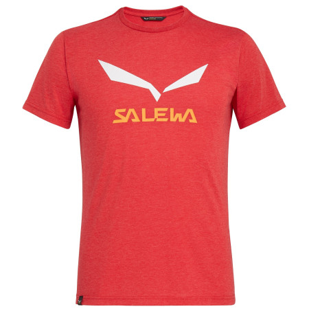 Tricou bărbați Salewa Solidlogo Dri-Rel M S/S Tee roșu