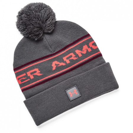 Căciulă de iarnă bărbați Under Armour Halftime Pom Beanie gri