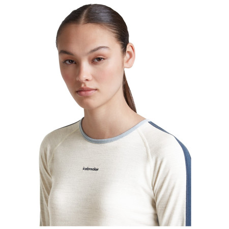 Tricou funcțional femei Icebreaker Women Merino 200 Oasis+ LS Crewe