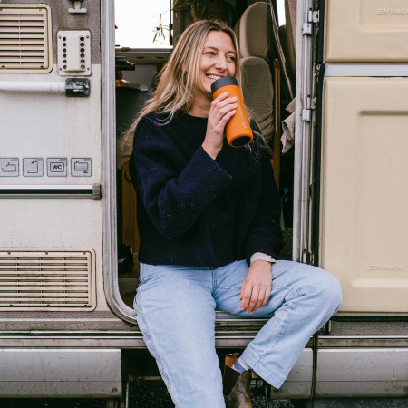 Cană termică LifeVenture One Touch Thermal Mug 350 ml