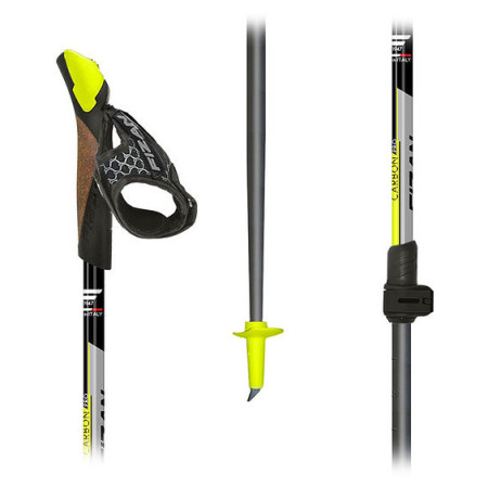 Bețe Nordic Walking Fizan Carbon Pro 2-pcs
