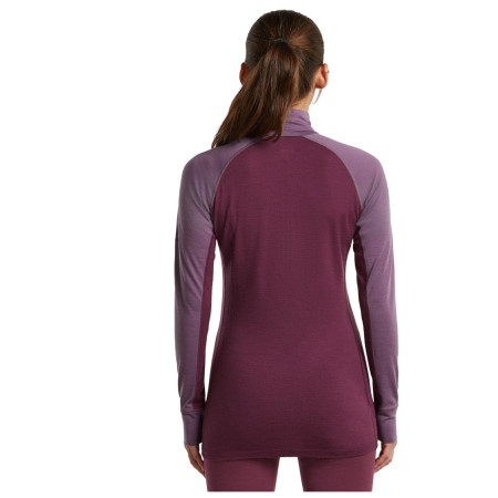 Tricou funcțional femei Icebreaker Women Mer 200 ZoneKnit LS Half Zip