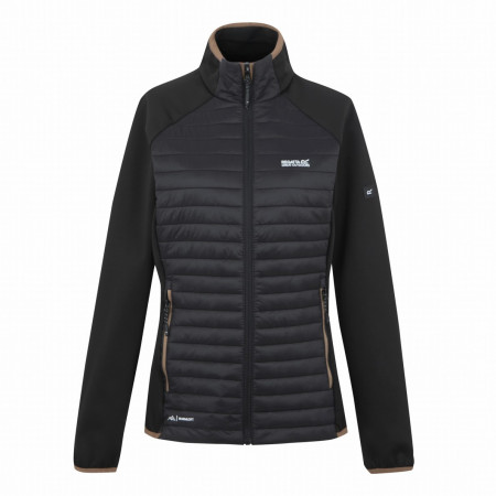 Geacă femei Regatta Women’s Clumber Hybrid negru Black(Mocha)