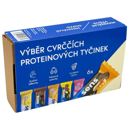 Baton proteic Sens Batoane proteice cu proteină de greier, în ambalaj cadou