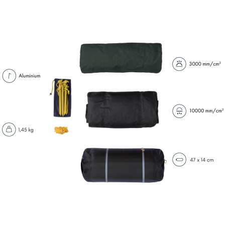 Cort ultra ușor Warg Lightrek 2