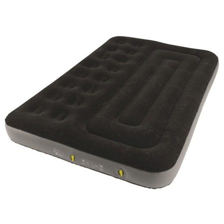 Saltea gonflabilă Outwell Classic Double Two Chamber negru/gri